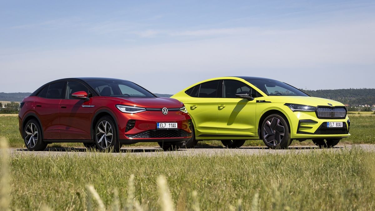 Škoda Enyaq Coupé RS iV vs. Volkswagen ID.5 GTX: Není vrabčák jako vrabčák